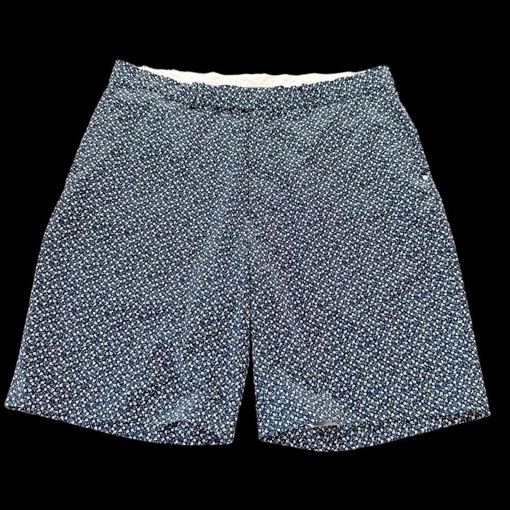 Ralph Lauren RLX‎ Men’s 38 waist Blue Micro Floral Active Golf Shorts Stretch